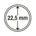 Капсули для монет 22,5mm із рантою 10 шт.Schulz Польща