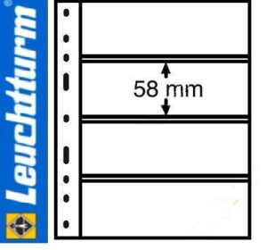 Листы на банкноты 4С Leuchtturm Германия