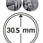 Капсули для монет 30,5мм  ЗСУ цинк 10 шт