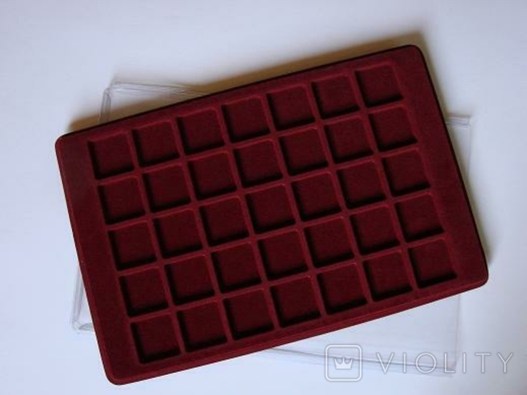 Планшет на 35 монет 5 грн біметал із прозорою кришкою Schulz Польща