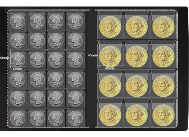Альбом на 180 монет МІХ
